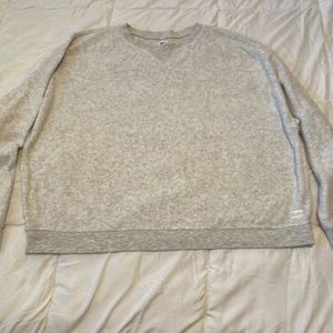 Billabong sweater lightweight fleece grey size medium